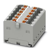 3002758 Phoenix Contact Distribution Block, 12 Way, 2.5mm², 17.5A, 450 V, Grey