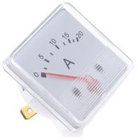 f3pam1801-20a HOBUT F3PAM Analogue Panel Ammeter 20A DC, ±8 % Moving Iron