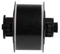 b30c-2250-7569-bk Brady B-7569 Vinyl Black Label Roll, 57mm Width, 1 Roll Qty