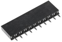 m20-7821046 HARWIN Straight Through Hole Mount PCB Socket, 10-Contact, 1-Row, 2.54mm Pitch, Solder Termination