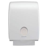 6954 Aquarius Plastic White Wall Mounting Paper Towel Dispenser, 320mm x 420mm x 150mm
