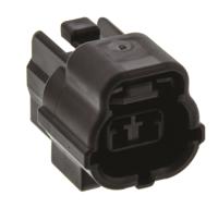 174352-2 TE Connectivity, Econoseal J Mk II+ Automotive Connector Plug Black 2 Way