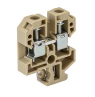 0110060000 Weidmuller  SAK Series Brown, 10mm², Single-Level, Screw Termination, ATEX, IECE