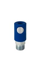 325-562 RS PRO Plastic, Steel Female Pneumatic Quick Connect Coupling, NPT 1/4 Male Threaded