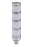 sbt-f-bgyr-r50-4s-b8 Di-Soric SBT-F-BGYR Series Red/Yellow/Green/Blue Signal Tower, 4 Lights, 24 V, M30