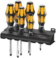 05018287001 Wera Pozidriv; Slotted Screwdriver Set, 6-Piece