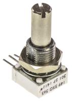 14910f0gjsx10501ka Vishay 149 500Ω Rotary Potentiometer 1-Gang, Panel Mount (Through Hole), 14910F0GJSX10501KA