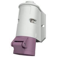 1832 MENNEKES IP44 Industrial Interlock Socket 3P, 16A, 20 → 25 V