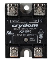 a2410pg Sensata Crydom 1 Series Solid State Relay, 10 A Load, Panel Mount, 280 V rms Load, 280 V Control