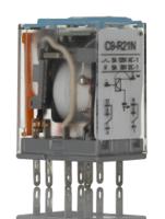 c9-r21n Releco Plug In Latching Power Relay, 24V dc Coil, 5A Switching Current, DPDT
