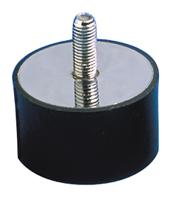 520015 Paulstra Hutchinson M6 Anti Vibration Mount, Male to Female Bobbin with 35daN Compression Load