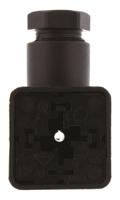 935980321-rs-gdm-3016-schwarz Hirschmann GDM 3P+E DIN 43650 A, Female Solenoid Valve Connector, 250 V Voltage
