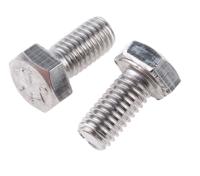 263-2198 RS PRO Plain Stainless Steel, Hex Bolt, M5 x 10mm