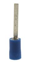 178-7248 RS PRO Insulated Crimp Blade Terminal 18mm Blade Length, 1.5mm² to 2.5mm², 16AWG to 14AWG, Blue