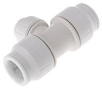 pem3022aw John Guest Plastic Pipe Fitting Push Fit Reducer Tee, 22mm