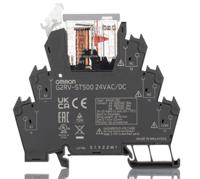 g2rv-st500-24vacdc Omron G2RV-ST Series Electromechanical Interface Relay, DIN Rail Mount, 24V ac/dc Coil, SPDT, 1-Pole, 6A Load
