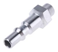 rbe-066150 Staubli – Fluid Connectors Stainless Steel Male Safety Quick Connect Coupling, G 1/8 Male Threaded