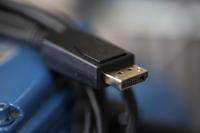 186-3035 RS PRO Male DisplayPort to Male HDMI, PVC  Cable, 1080p, 2m