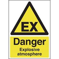 146-441 RS PRO Biological Hazard Hazard Warning Sign (English)