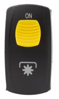 vdbbhypc-xzxxx-1xpto1 Carling Technologies Illuminated DPDT, On-(On) Rocker Switch Panel Mount