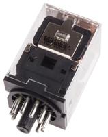 mks3pi-5-48vdc Omron Plug In Power Relay, 48V dc Coil, 10A Switching Current, 3PDT