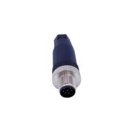 858fa08-103rbu1 Norcomp Circular Connector, 8 Contacts, Free Hanging, M12 Connector, Plug, Male, IP66, M12 Series