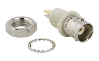 031-10-rfxg1 Amphenol RF BNC Series, Jack Panel Mount BNC Connector, 50Ω, Solder Termination, Straight Body