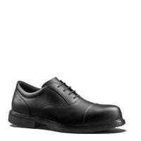 v2165 V12 Footwear Surveyor Men's Black Fibreglass Toe Capped Safety Shoes, UK 8, EU 42