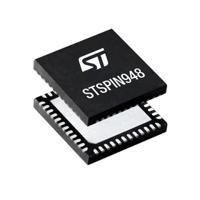 stspin948tr STMicroelectronics STSPIN948TR, DC Motor Motor Driver IC 48-Pin, VFQFPN-48