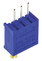 3296w-1-501lf 500Ω, Through Hole Trimmer Potentiometer 0.5W Top Adjust Bourns, 3296