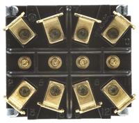 a4tk15w04 TE Connectivity Toggle Switch, Panel Mount, On-Off, 4PST, Tab Terminal