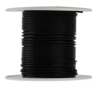 5855-bk005 Alpha Wire Hook-up Wire TEFLON Series Black 0.33 mm² Hook Up Wire, 22 AWG, 19/0.16 mm, 30m, PTFE Insulation, 5855 BK005