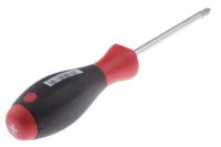 00772 Wiha Pozidriv  Screwdriver, PZ2 Tip, 100 mm Blade, 218 mm Overall