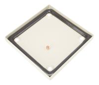 122-103 RS PRO Grey Steel Junction Box, IP66, 150 x 150 x 80mm