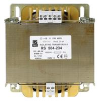 504-234 RS PRO 1000VA 1 Output Chassis Mounting Transformer, 55V ac, IEC 61558-2-4