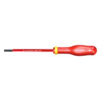 at55x150ve Facom Slotted Insulated Screwdriver, 5.5 Tip, VDE/1000V