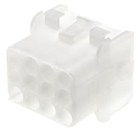 1-480709 TE Connectivity, Universal MATE-N-LOK Female Connector Housing, 12 Way, 3 Row