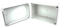 pc-2819-13-g-enclosure Fibox SOLID PC Series Grey Polycarbonate Enclosure, IP67, Grey Lid, 278 x 188 x 130mm