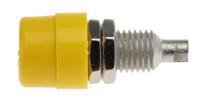 930176103 Hirschmann Test & Measurement Yellow Female Banana Socket, 4 mm Connector, Solder Termination, 32A, 30 V ac, 60V dc,