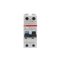 2csr255080r1104-ds201-c10-ac30 ABB RCBO, 10A Current Rating, 2P Poles, 30mA Trip Sensitivity, Type C, System Pro M Compact Range
