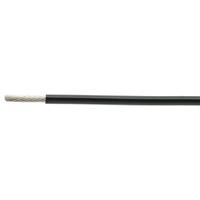 99m0111-22-0 TE Connectivity 99M Series Black 0.38 mm² Harsh Environment Wire, 22 AWG, 19/0.15 mm, 100m, PET Insulation, 99M0111-22-0