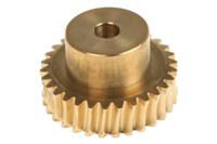 521-6941 RS PRO Bronze 1 Module Worm Wheel Gear 30 Tooth20mm Hub Dia., 30.24mm Pitch Dia. 20mm Face