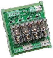 din-relay04-24v Seeit DIN Rail Power Relay, 24V Coil, 10A Switching Current, SPDT