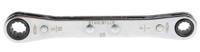 41561620 STAHLWILLE Ratchet Ring Spanner, 1/4in, Imperial, Double Ended, 109 mm Overall