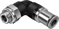 qskl-g14-8 Festo Elbow Threaded Adaptor, G 1/4 Male to Push In 8 mm, Threaded-to-Tube Connection Style, 186308