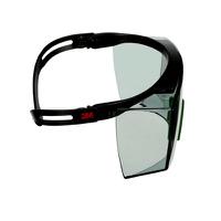 sf3717asp-blk-eu 3M Secure-Fit 3700 OTG, Scratch Resistant Safety Goggles with Grey Lenses
