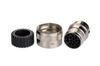 tnm6s16-0019s1l-192993-0054 ITT Cannon Circular Connector, 19 Contacts, Cable, Standard Connector, Plug, Female, IP67, Trident Neptune Metal Series