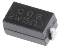 smw215rjt TE Connectivity SM 15 Ω Wirewound Surface Mount Resistor ±5 % 2 W - SMW215RJT