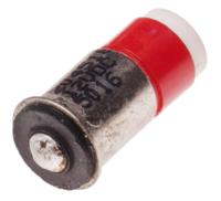204-518 RS PRO Red LED Indicator Lamp, 12V dc, Midget Flange Base, 6mm Diameter, 40mcd