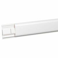 0-300-89 Legrand DLPlus White Skirting Trunking - Closed Slot, W120 mm x D20mm, L2m, PVC
